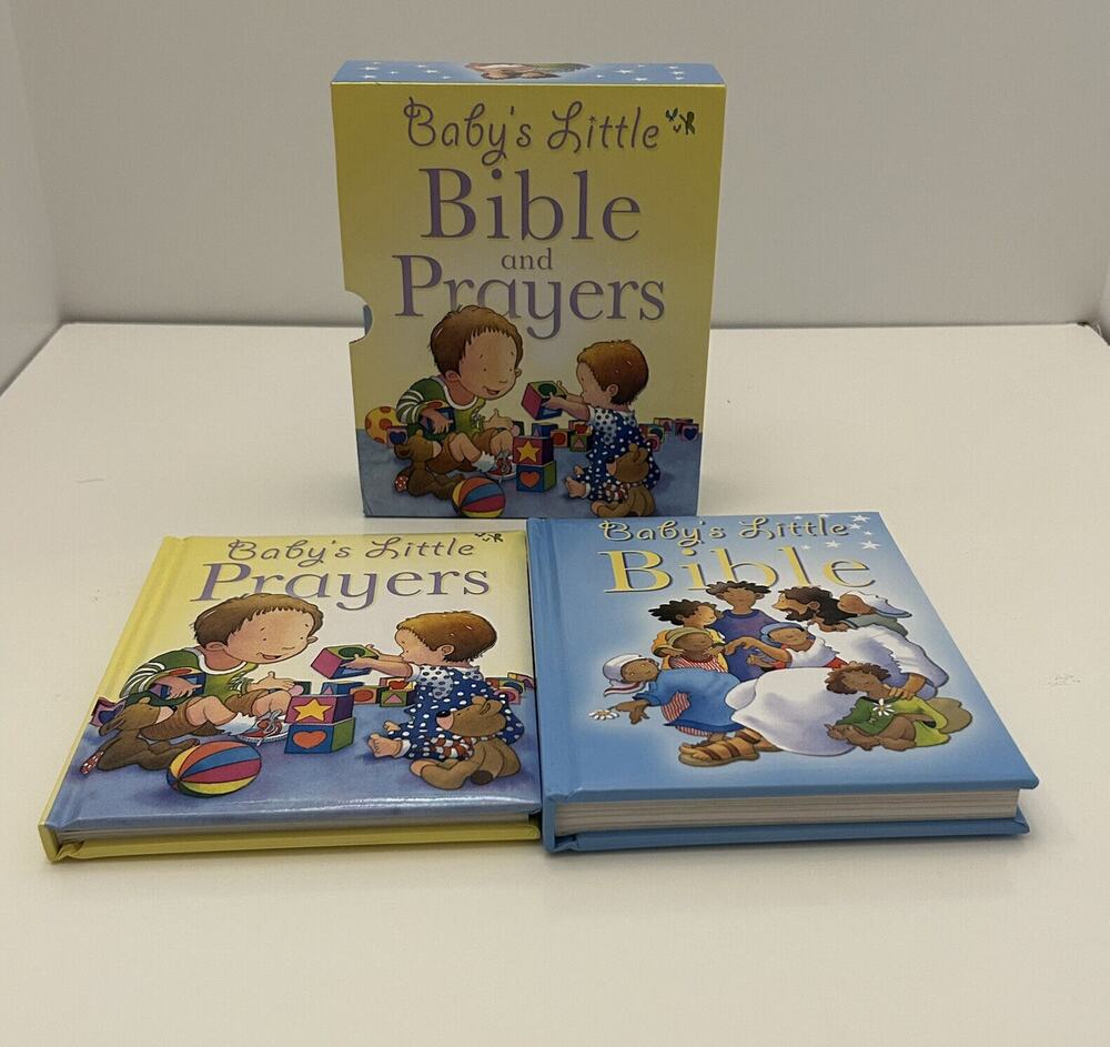 Baby's Little Bible and Prayers Baby Bible Set by Toulmin, Sarah Hardback Book